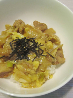 長ネギがポイント!☆あっさり味な親子丼☆-レシピのメイン写真