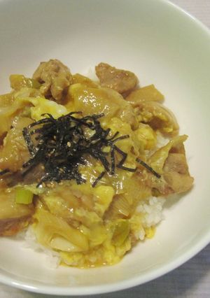 長ネギがポイント!☆あっさり味な親子丼☆-レシピのメイン写真
