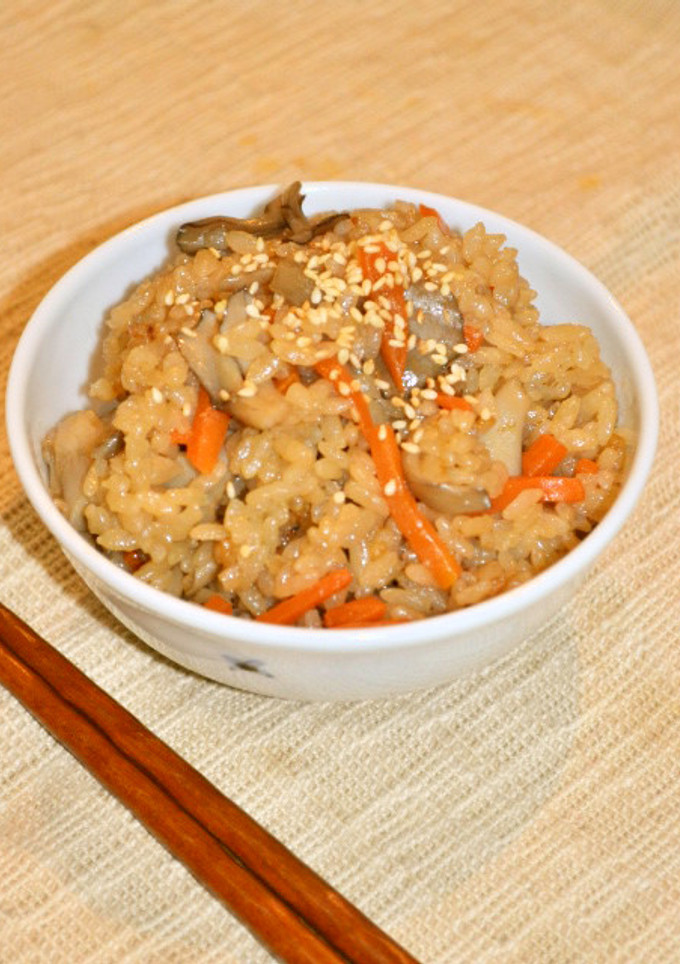 豚の角煮♡リメイク♡舞茸の炊き込みご飯-レシピのメイン写真