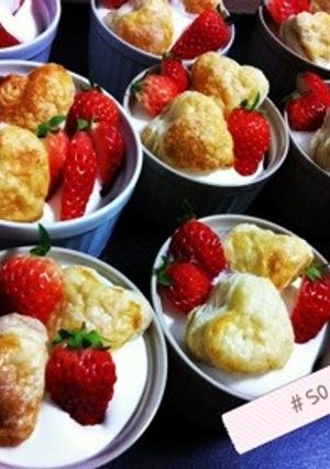 バレンタイン♡ なめらかチョコプリン！-レシピのメイン写真