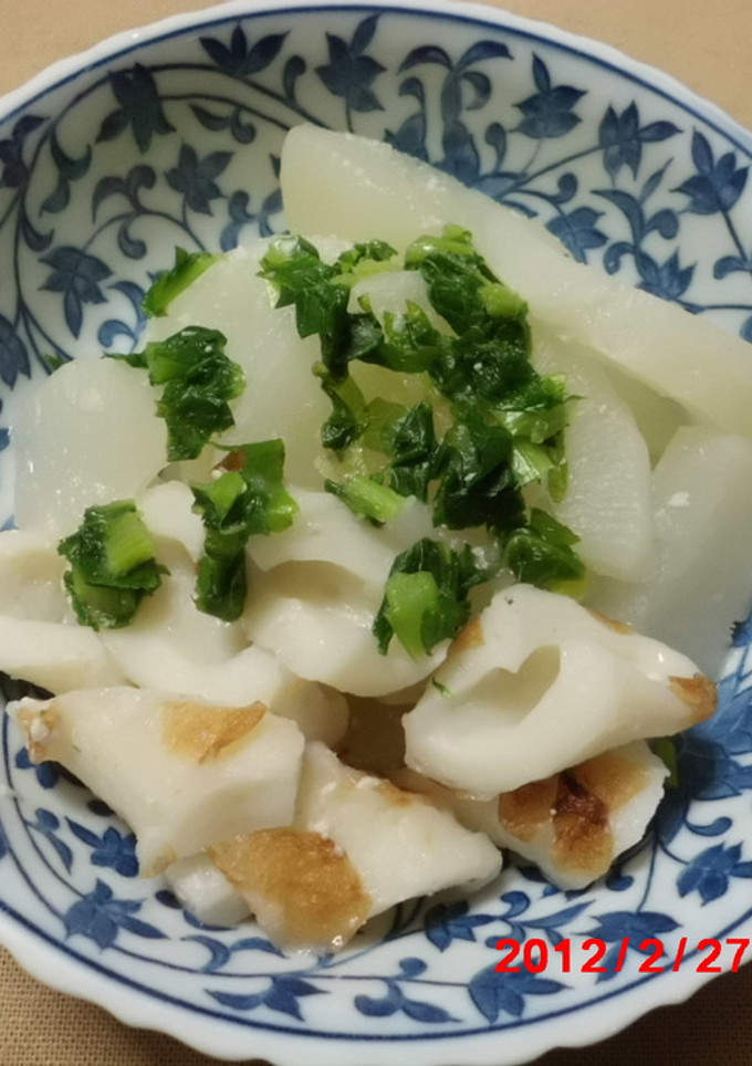 大根とちくわの塩麹煮-レシピのメイン写真