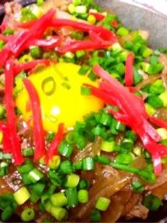 つゆだく☆ネギたま牛丼-レシピのメイン写真