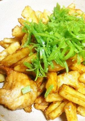 豚バラと根菜（蓮根＆ごぼう）の丼♡-レシピのメイン写真