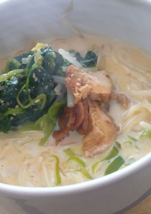 超簡単！少しピリ辛★豆乳ラーメン-レシピのメイン写真