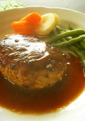 時短ふっくら☆ウチの豆腐ハンバーグ-レシピのメイン写真