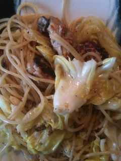 塩麹×キャベツ×牡蠣のパスタ-レシピのメイン写真