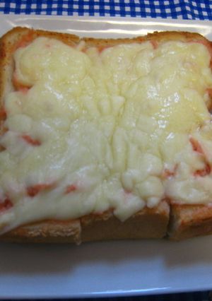 ☆たらこマヨのチーズトースト☆-レシピのメイン写真