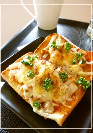 スイチリ風味 ちくわのトースト-レシピのメイン写真