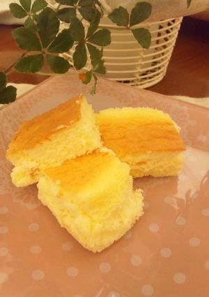 しゅわ～♡とても軽い食感チーズスフレ♪-レシピのメイン写真