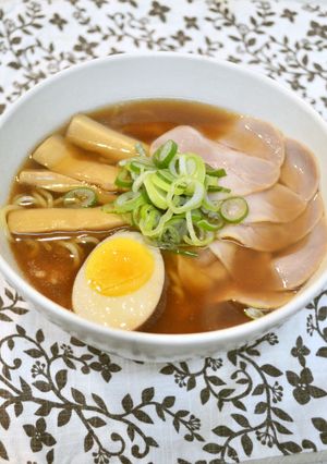 豚の角煮♡リメイク♡醤油ラーメンスープ-レシピのメイン写真