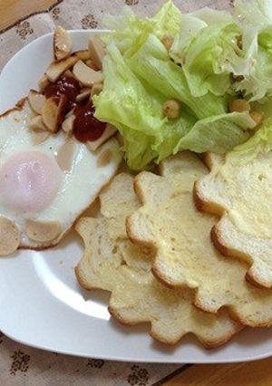 サクサクチーズトースト-レシピのメイン写真