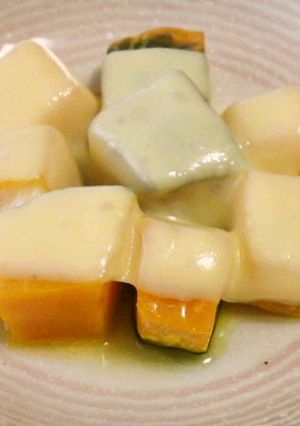 超かんたん♪かぼちゃのチーズがけ-レシピのメイン写真