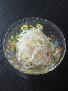 大根とキャベツの麺つゆ簡単サラダ-レシピのメイン写真