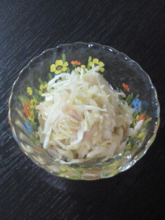 大根とキャベツの麺つゆ簡単サラダ-レシピのメイン写真