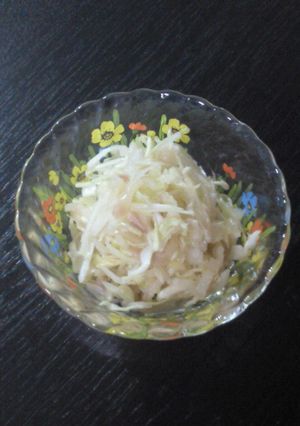 大根とキャベツの麺つゆ簡単サラダ-レシピのメイン写真