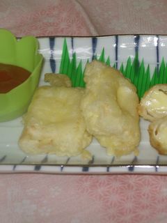 チーズ揚げ(チーズの天ぷら)-レシピのメイン写真