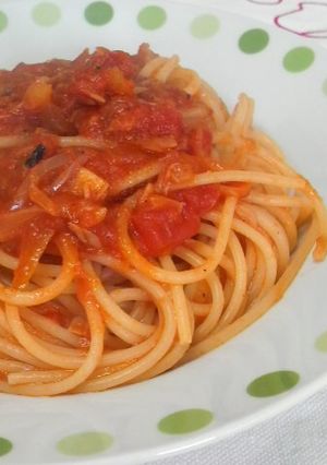❤すぐできる～トマトツナのパスタ❤-レシピのメイン写真