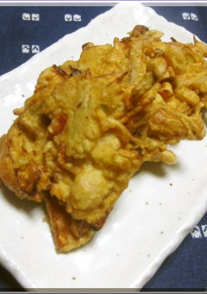 ささみと野菜のかき揚げ。-レシピのメイン写真