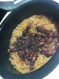 簡単!ホタルイカで炊き込みご飯!-レシピのメイン写真