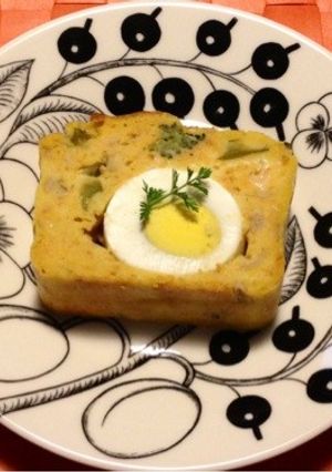 野菜たくさん 、おかずのケークサレ-レシピのメイン写真