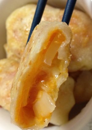 餃子の皮包みピザ-レシピのメイン写真