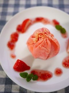 ほんのり春色クレープ-レシピのメイン写真