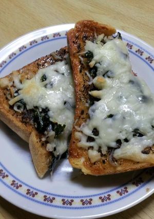 ゆかりじゃこトースト-レシピのメイン写真