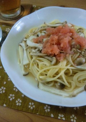 超簡単*たらこのスープパスタ*-レシピのメイン写真