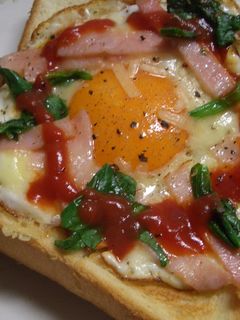 ベーコン&とろけるチーズのせ目玉焼き-レシピのメイン写真