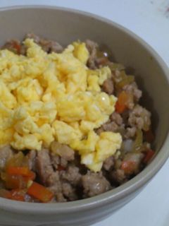 ♪鶏そぼろご飯♪-レシピのメイン写真