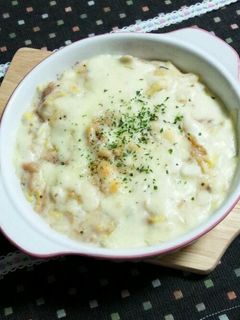 簡単★白菜とツナのグラタン-レシピのメイン写真