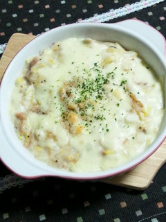 簡単★白菜とツナのグラタン-レシピのメイン写真