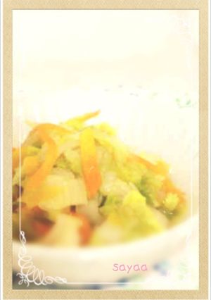 ◎ちょっと和風な♪白菜のコンソメ煮◎-レシピのメイン写真