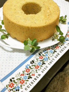 幸せな味~♪アップルティーシフォン-レシピのメイン写真