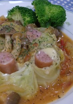 チーズがとろ～り♪簡単ロールキャベツ-レシピのメイン写真