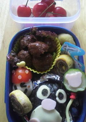 キャラ弁*簡単♪ペンギンおにぎり-レシピのメイン写真