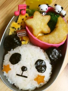 キャラ弁*パンダ弁当*-レシピのメイン写真