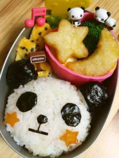 キャラ弁*パンダ弁当*-レシピのメイン写真