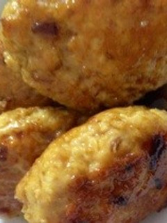 つくね 卵をつけて食べてね☆-レシピのメイン写真