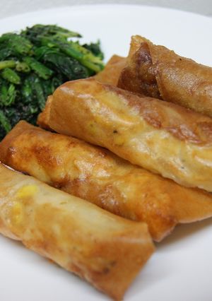 豚肉ともやしのチーズ春巻き-レシピのメイン写真