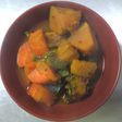 カボチャと人参のスパイス煮