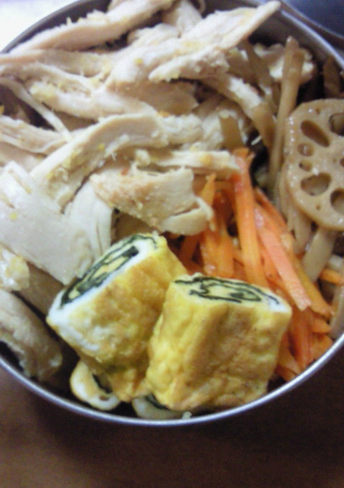 茹で鶏の柚子胡椒和え-レシピのメイン写真