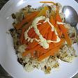にんじんとマヨネーズのチャーハン