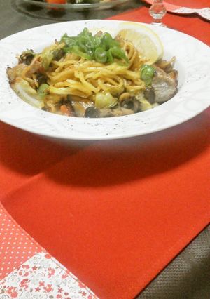三度おいしい！ヘルシーな塩焼きそば-レシピのメイン写真
