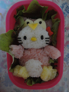 キャラ弁 フクロウキティ-レシピのメイン写真