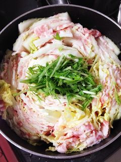 白菜と豚のミルフィーユ鍋~コンソメ味~-レシピのメイン写真