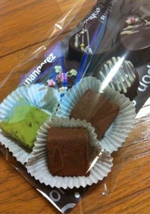 生チョコ-レシピのメイン写真