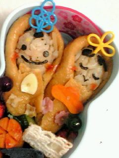 稲荷びな♪ 〜キャラ弁〜-レシピのメイン写真