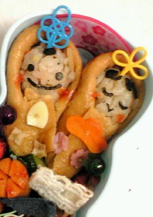 稲荷びな♪ 〜キャラ弁〜-レシピのメイン写真