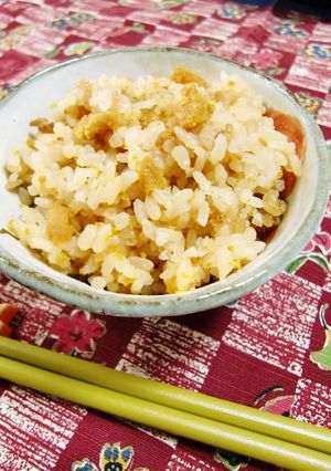 うに飯～うにの炊き込みご飯-レシピのメイン写真